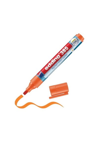 385 Flipchart Efekt Markörü Turuncu