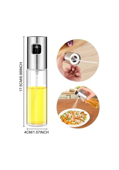 Sprey Yağdanlık Cam Yağlık, Sirke Ve Limon,sos Püskürtücü Güçlendirilmiş Cam Çok Renkli