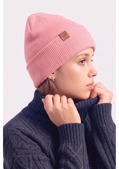 Sayzen Your Shine Katlamalı Dokuma Basic Bere Pembe
