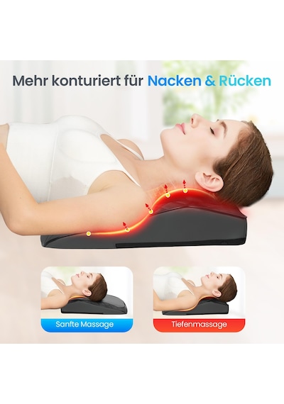 Cupilo Isı İle Sırt Ve Boyun Masajı, Ofis Koltuğu Oyun Koltuğu İçin Shiatsu Boyun Masajı, 3d Yoğurma Masaj Yastığı, Ofis Ev İçin Hediye, Anne Baba Kadınlar İçin Hediyeler Cupilo Isı İle Sırt Ve Boyun Masajı, Ofis Koltuğu Oyun Koltuğu İçin Shiatsu Boyun Masajı, 3d Yoğurma Masaj Yastığı, Ofis Ev İçin Hediye, Anne Baba Kadınlar İçin Hediyeler