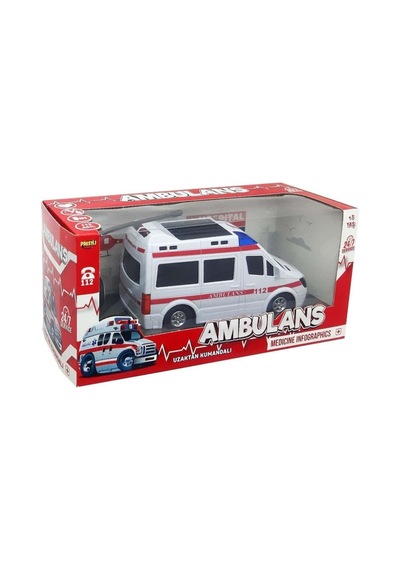 20x8x13 Cm Kumandalı Full Fonksiyon 112 Ambulans 0121