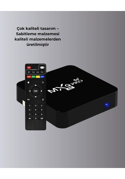 Modern Akıllı Tv Box 4k Çözünürlük 2gb Ram 16gb Depolama