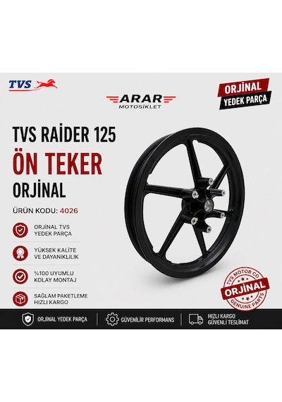 TVS RAİDER 125 ÖN JANT ORJİNAL-4026