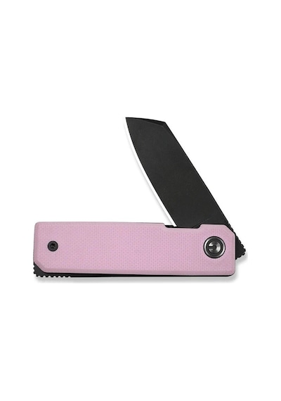 Civivi Kukei Powder Pink G10 Handle Black Stonewashed Nitro-v Blade Kamp Çakı Pembe