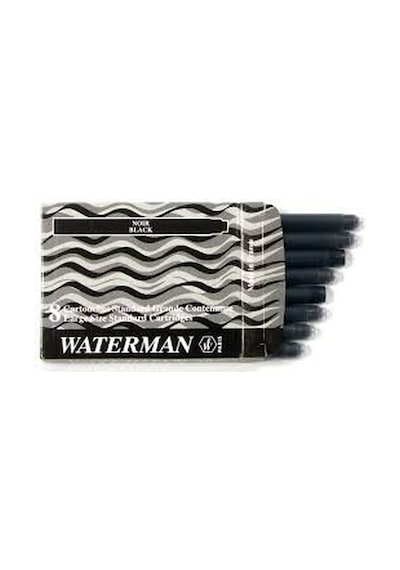 Waterman Dolma Kalem Kartuşu 8 Li Siyah S0110850 Çok Renkli
