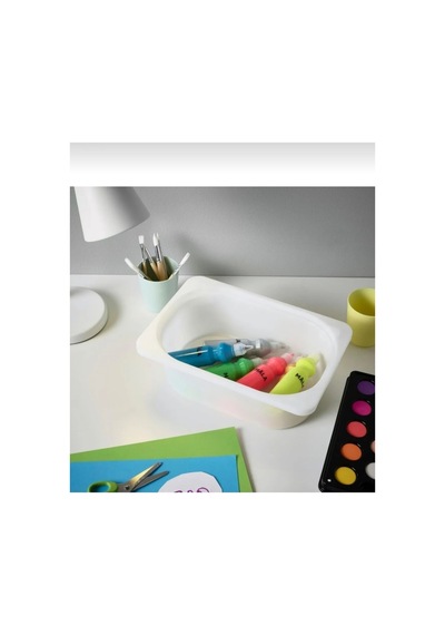 Trofast Oyuncak Saklama Kutusu- Beyaz - 20x30x10 Cm : Beyaz - 625224685 Beyaz