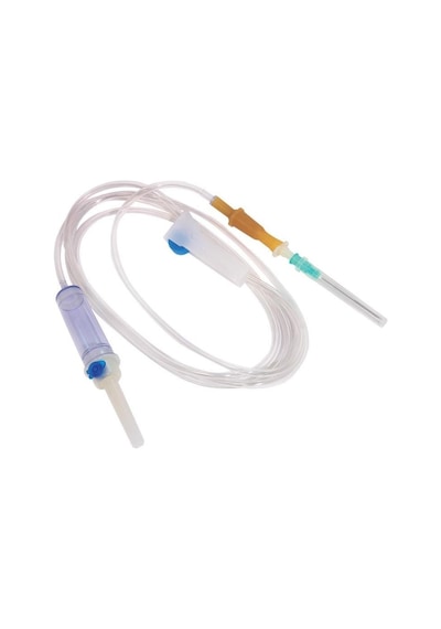 Serum Seti Luer Lock İnfüzyon Seti 21g Yeşil İğneli 1 Adet