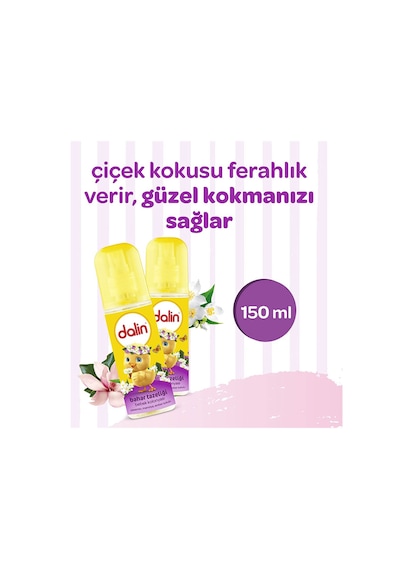 Dalin Bahar Tazeliği Bebek Kolonyası 3 X 150 Ml