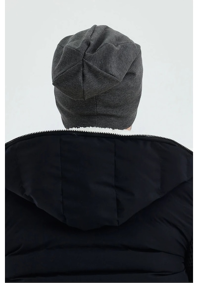 Erkek Termal %100 Pamuklu Soft 2 Stil 1 Arada Bere Premium Cuts Serisi - Standart / Füme Füme