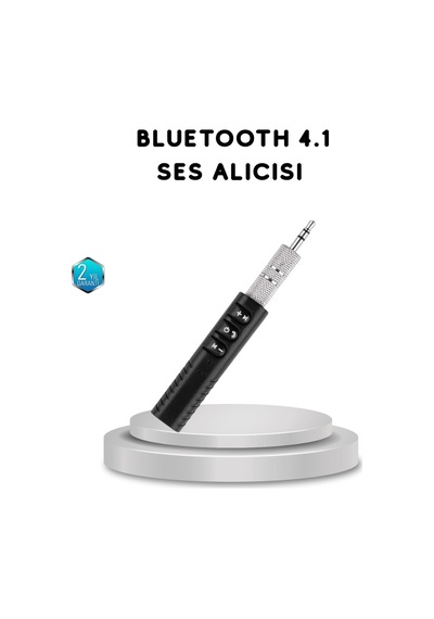 Bay Mini Bluetooth Ses Alıcısı 3.5mm Girişli Kablosuz Müzik Adaptörü Najmaddin