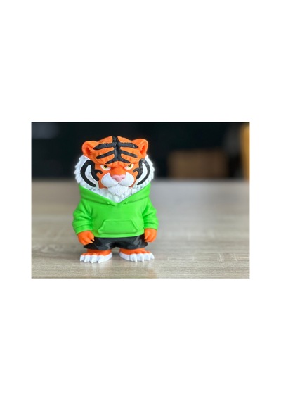 Kapüşonlu Kaplan Figürü 10cm