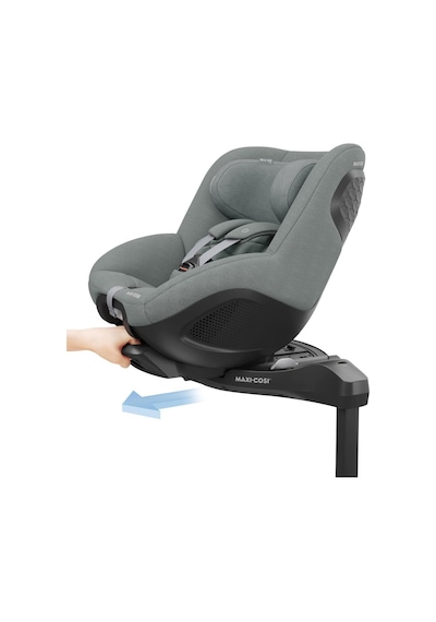 MaxiCosi Mica 360 Pro İSize Dünyanın İlk Kızaklı, Araç Dışına Çıkabilen Adac'Lı İsofix'Li 360 Dönebilir Yatabilir 018 Kg Bebek Oto Koltuğu Authentic Grey
