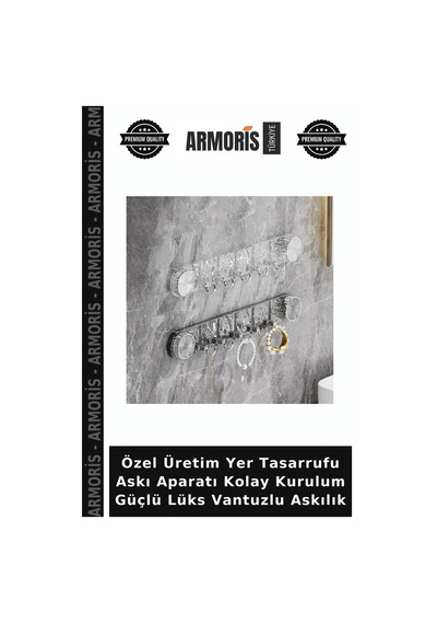 Özel Üretim Yer Tasarrufu Askı Aparatı Kolay Kurulum Güçlü Lüks Vantuzlu Askılık Çok Renkli