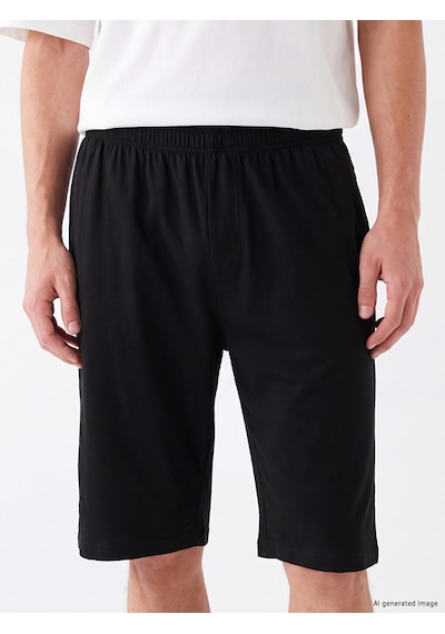 Lc Waikiki Lc Waıkıkı Siyah Relax Fit Erkek Şort