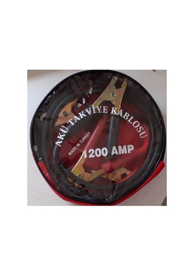 Akü Takviye Kablosu 50mm2 1200 Amper 2.3 Mt Çantalı