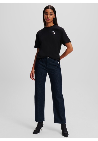 Karl Lagerfeld Lacivert Kadın %100 Pamuk Denim Pantolon 246w1100