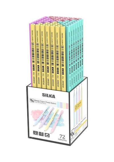 Kurşun Kalem- Kaly Pastel 72'li Çok Renkli