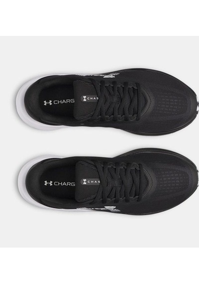 Under Armour Ua Chase Mens Black / Black / White 6014417-001 Siyah