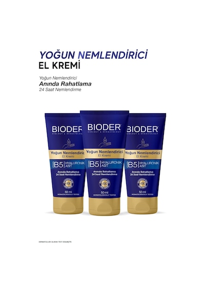 Bioder Yoğun Nemlendiricili El Kremi 50 Ml