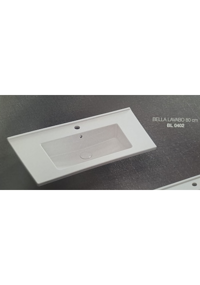 Bella Etejerli Lavabo 80cm Turavit Diğer