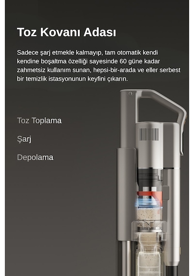 Uwant V500 Dikey Şarjlı Süpürge