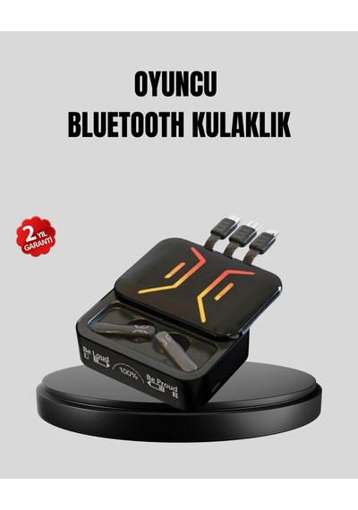 3 Ü 1 Arada Kablolu Ve Kablosuz Bluetooth 5.3 Kulaklık Belirtilmemiş