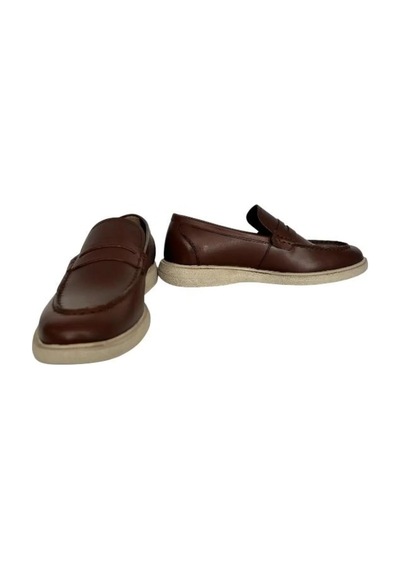 Kemal Tanca 887 2571 Erkek Hakiki Deri Loafer Ayakkabı Çok Renkli