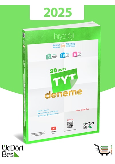 345-2025 Model 30'lu Tyt Biyoloji Denemesi