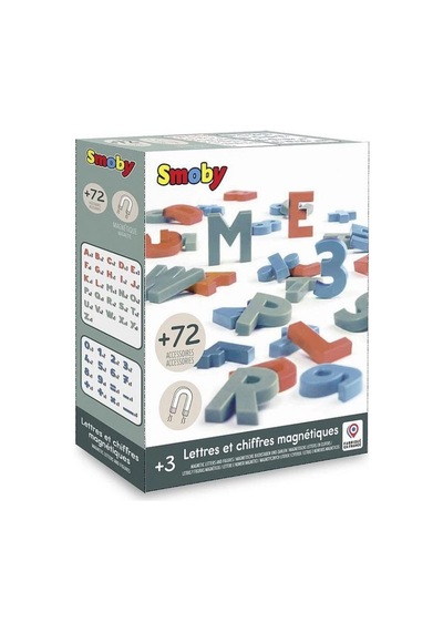 72 Magnetic Letters & Numbers - 34
