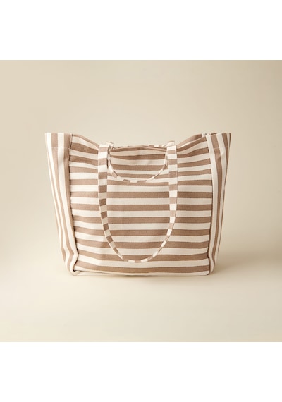 Soft Mino Çanta - Bej - 52x63 Cm Çok Renkli