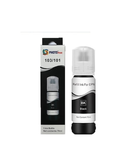 Tr Epson 103 Uyumlu Siyah İthal Muadil Mürekkep 70 Ml, Pp-50001 Genel