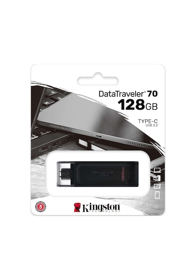 128GB USB-C 3.2 GEN1 DT70/128GB KINGSTON