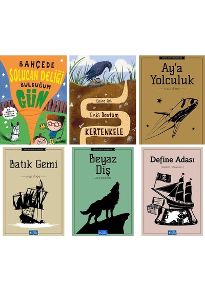 Bahçede Solucan Deliği Bulduğum Gün,eski Dostum Kertenkele 5,6,7.sınıflar İçin Okuma Seti
