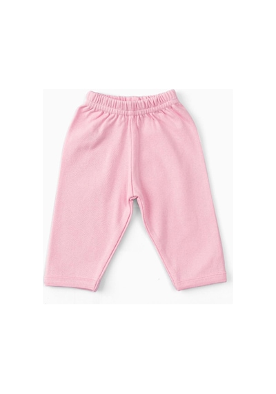 Uygun Bebe 2'li Pamuklu Patiksiz Bebek Pantolonu Pembe