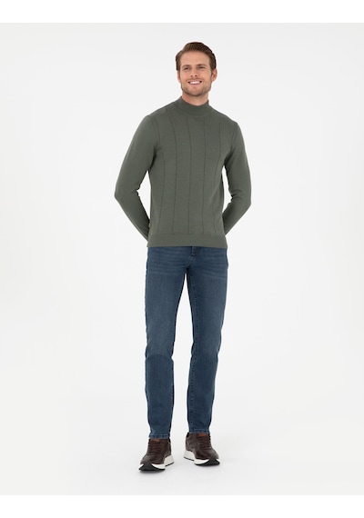 Pierre Cardin Erkek Mavi Jean Pantolon 50295810-vr036 Mavi