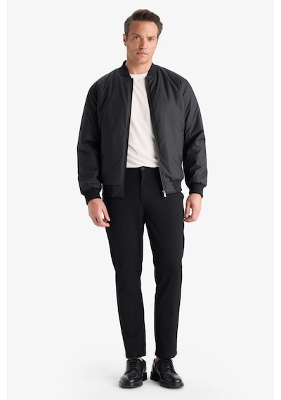 Defacto Slim Fit Dar Kesim Kolej Yaka Fermuarlı Su Geçirmez Bomber Mont A3105ax25aubk27 Siyah Defacto Slim Fit Dar Kesim Kolej Yaka Fermuarlı Su Geçirmez Bomber Mont A3105ax25aubk27 Siyah