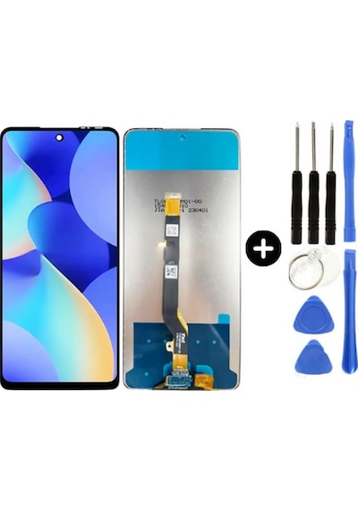İnfinix Note 40x 5g X6838 Uyumlu Servis Lcd Ekran Dokunmatik + Tamir Seti