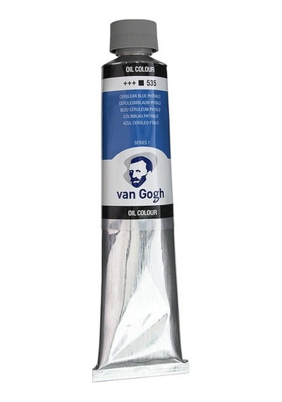 Talens Van Gogh Yağlı Boya 200 ML 535 Cerulean Blue (Phthalo)
