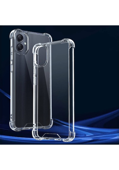Ardemix Galaxy Uyumlu A05 Kılıf Nitro Anti Shock Silikon - Renksiz Renksiz