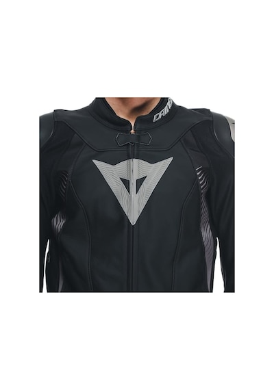 Dainese Super Speed 4 Black Matt Charcoal Gray Deri Mont