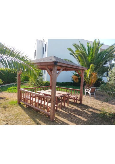 Şen Mobilya Pergola Çardak P067 Maun