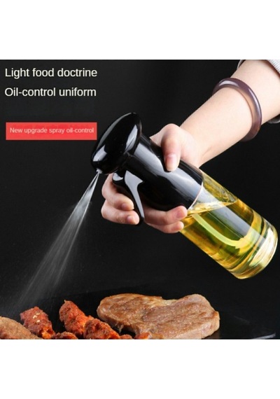 Sprey Yağdanlık Airfryer Için Yağdanlık Püskürtmeli Sprey Cam Şişe Zeytinyağı Sirke Püskürtücü 200ml Diğer