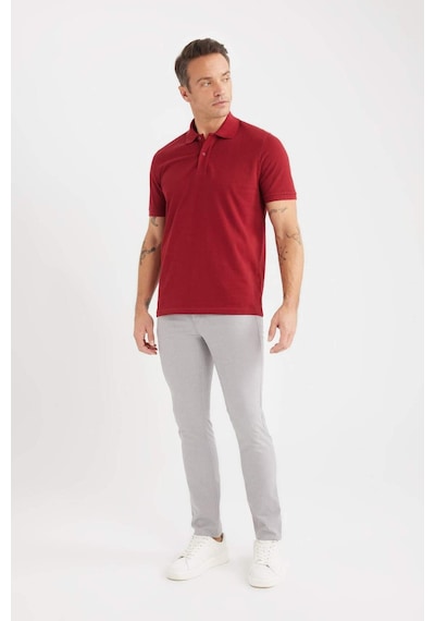 DeFacto %100 Pamuk Regular Fit Polo Yaka Kısa Kollu Basic Düz Pike Kumaş Tişört C1293AX25SPBR229 DeFacto %100 Pamuk Regular Fit Polo Yaka Kısa Kollu Basic Düz Pike Kumaş Tişört C1293AX25SPBR229