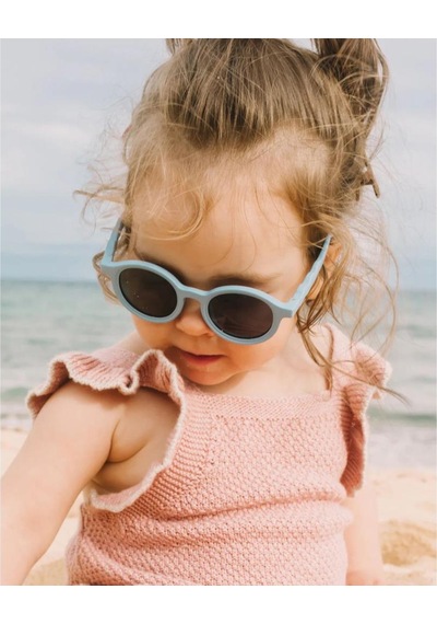 Olivio&co Classic Oval Toddler Güneş Gözlüğü - Reef Blue Çok Renkli