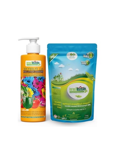 Sıvı Ve Katı Formdaki Organik Solucan Gübresi, Bitkiler İçin 0.75 LT - 2.5 LT - 12 KG