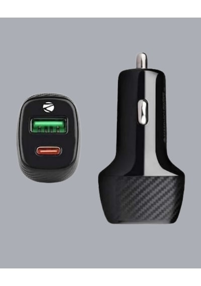 Techmrt 38w Çift Çıkışlı Araç Şarj Cihazı Type-c Ve Usb Pd Destekli