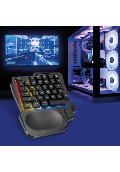 Polosmart PGM19 Kablolu RGB Oyuncu Mini Klavye