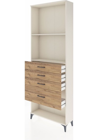 Arges Dolap 2 Raflı 4 Çekmeceli 88x30x243 Aytaşı-çam Aytaşı Arges Dolap 2 Raflı 4 Çekmeceli 88x30x243 Aytaşı-çam Aytaşı