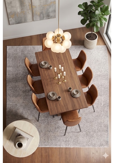 Villadia Home Textile Kaymaz Taban Modern Desen Yıkanabilir Leke Tutmaz Kolay Temizlenir Dört Mevsim Yolluk Koridor Salon Yatak Mutfak Odası Vd4055gri Gri