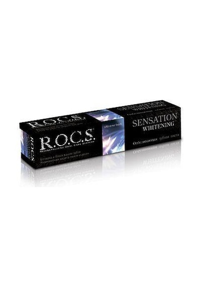 Rocs Sensation Whitening Beyazlatıcı Parlatıcı Diş Macunu 60ml